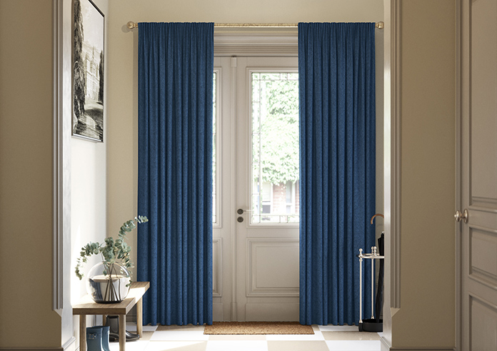 Wexley, Imperial Blue - Made to Measure Curtains - Image 3